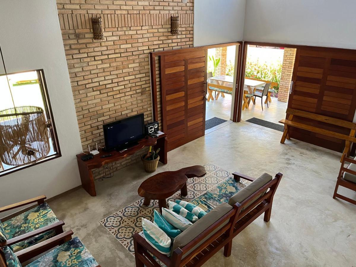 Casa Praia Patacho Порту-ди-Педрас Экстерьер фото